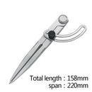 Leather Craft Making Rotating Tool Wing Divider Spacing Compasses Edge Crea C3B9