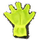 1x Cleaning Glove Car Sponges Mitt Microfiber Interior Exterior Care Wash T 3C