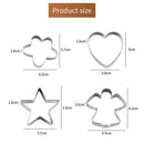 Religion Christian Baptism Fancy Cross Biscuit Fondant Stainless Steel CuttSEAU