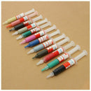 12Pcs Diamond Polishing Lapping Paste Compound Syringes 0.5-40 Micron 5 Gram M1T