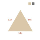 Outdoor Sun Shade Sail Protection e Canopy Garden Patio Pool Shade Sail Cam