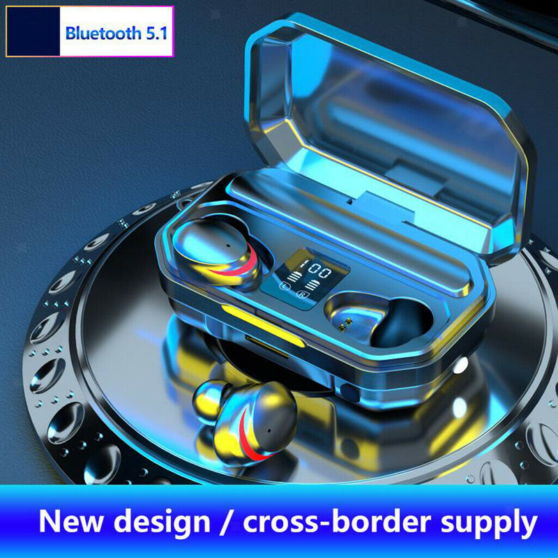Bluetooth 5.1 Sport Earbuds Wireless TWS Stereo Earphones In-ear Headphones