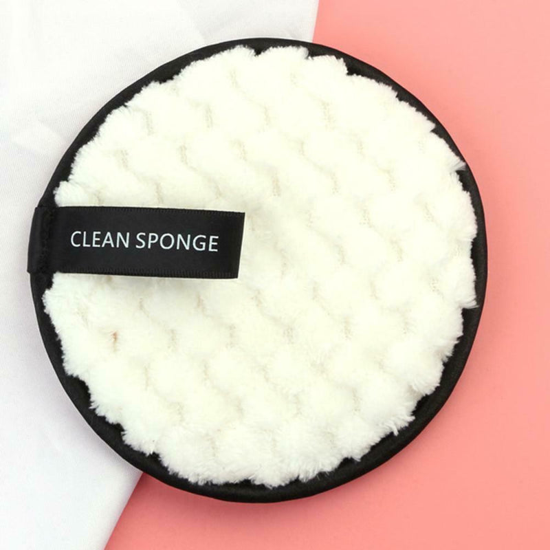 3pcs Cosmetic Puff Set Microfiber Cloth Pad Remover Cleansing Face Care