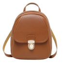 Fashion Backpack Multi-Function Small Backpack Women Pu Leather Shoulder Ha W8E4
