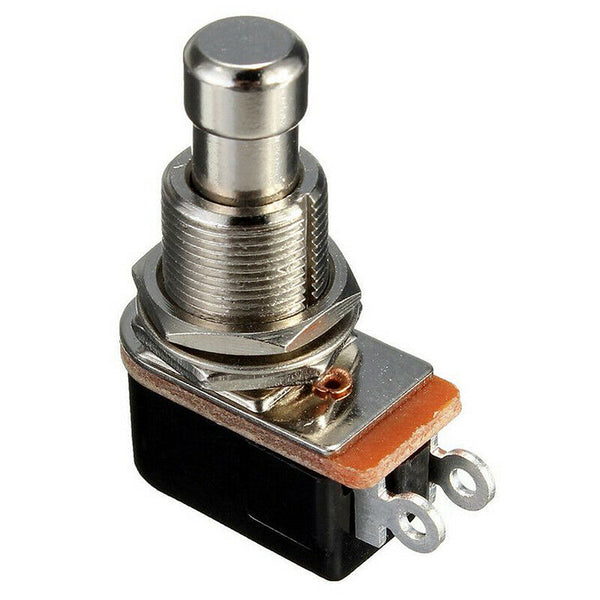 Guitar Effects Pedal Box Momentary Spst Button Stomp Foot Switch Push Butto