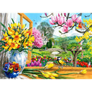 Colorful Flowers Rhinestone Full Round 5D DIY Diamond Painting Wall Picture
