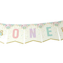 1st Birthday Garlands Baby Shower One Banner Happy Birthday Decor JR
