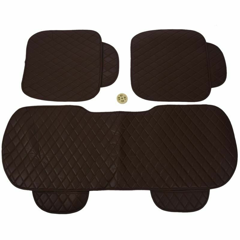 1 sets PU Leather Car Seat Cover Pad for Auto Seat Cushion Protection Pad M