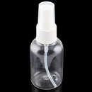 5Pcs Clear 50ml Empty Spray Bottle Travel Transparent Plastic Perfume Atomize TE