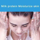 Milk Face Wash Facial Cleanser Nourishing Foam Moisturizing Whitening M8Z7