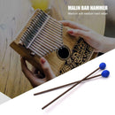 2x Marimba Mallets Beech Handle Xylophone Sticks Percussion Instrument Part
