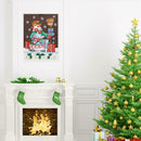 5D DIY Special Shaped Diamond Painting Christmas Snowman Cross Stitch Kits