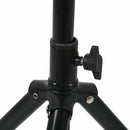 8-Inch Gray Rubber Wood Dumb Drum Practice Training Drum Rack With Bracket