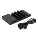 USB Charging Station 4 Port Dock Stand Desktop Multi Charger For Phone Tablet PC