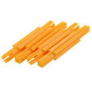 Laboratory Orange 50 Test Tubes 30mm 15mm Tubing Holder Stand Rack