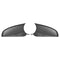 1 Pair Wing Mirror Cover Lower Bottom Holders for Vauxhall Astra H MK5 2004-2017