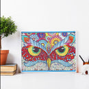 5D DIY Special Shaped Diamond Painting Owl Cross Stitch Mosaic Kits (D1080)