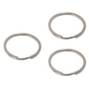 1X(100 Large 30Mm Split Ring Keyring Key Holder Loop Hoop