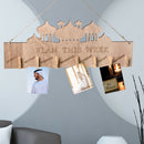 Wooden Memo Board Blackboard Chalkboard Eid Mubarak Festival Decoration