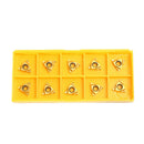 10pcs 11ER A60 Carbide Inserts for MGEHR/MGIVR Lathe Grooving Cut-Off Tool