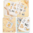 45pcs Friends Cats Dogs Stationery Stickers DIY Diary Album Gift Labels Decor TE