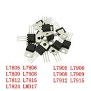 3 Sets   L78 / L79 / LM317 Triode Package Three-Terminal Regulator Package