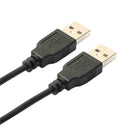 Practical USB 2.0 Male To Male Double Male Data Transfer Cable Cord Charger D5M6