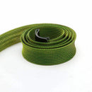 Fishing Rod Cover Rod Braided Strap Reel Cover Glove Protector (Dark green)