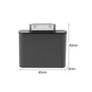 Bluetooth Transmitter Stereo Audio Dongle Adapter  for iPod Mini / Nano Black