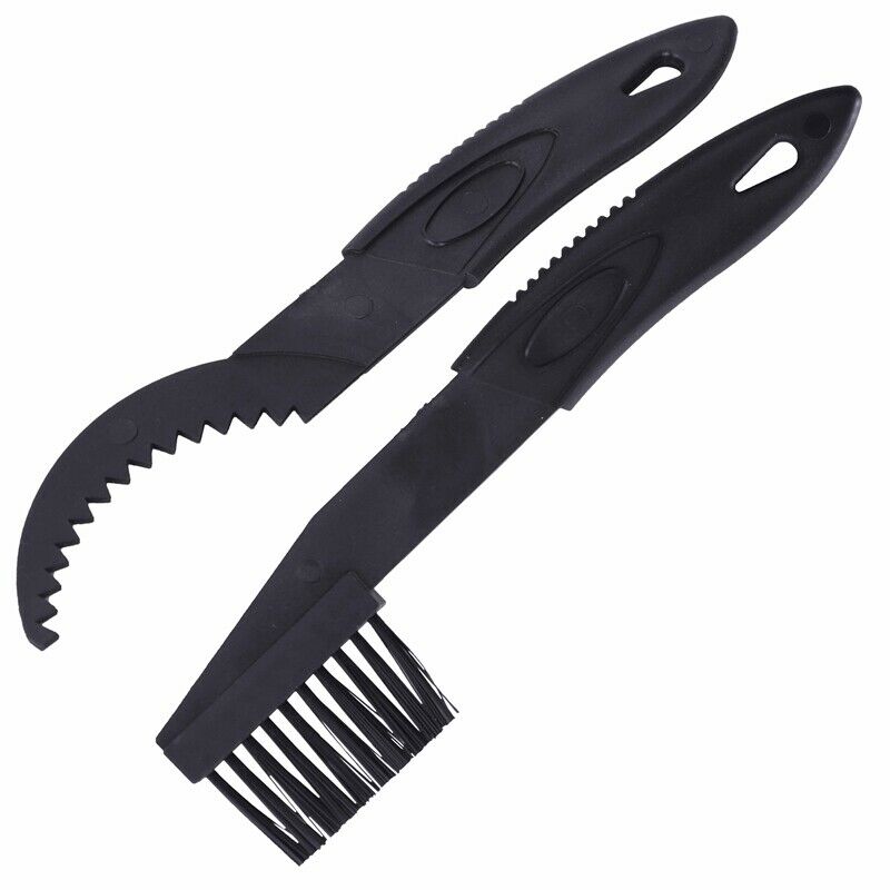 1 set Bicycle Bike Chain Gear Cleaner Washer Cleaning Scrubber Brush B4N9