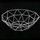 Nordic Style Iron Fruit Basket Display Bowl Snack Candy Storage Decorative