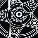49x49cm Velvet Tarot Tablecloth Pentacle Board Game Divination Tarot Tableclo3C