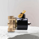 1 Pcs DC12V Solenoid Valve Brass Solenoid Valve DN15 Pneumatic Normally Clo