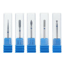 5pcs Nail Files Drill Bits Manicure Gels Removal Electric Carbide Polishing Head