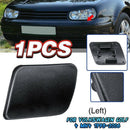 Left+Right Front Headlight Washer Sprayer Cover Cap L R Black Color for Gol