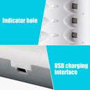 808U 8 Slots Smart Battery Charger USB AA AAA Rechargeable Battery Station