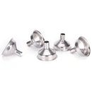 5x Stainless Steel Funnel Filler for All Kinds of Hip Flasks Whiskey Wine  Nz3C