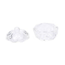 Crystal Glass Dappen Dish with Lid Bowl Cup Nail Art Craft Salon School Tool nME