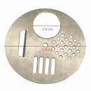 10 Pcs Beekeeping Tools Beehives Stainless Steel Round Beehives Nest Door V