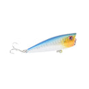 6cm 6.9g fishing lures hard baits artificial popper crankbait wobblers bait T3c