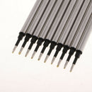 Pack of 10Pcs Metal Pen Refills Pen Replacement Smooth Writing 0.5mm Tip