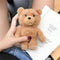 Wireless Teddy Bear Plush Earphone AirPods Case Cute Protective Cover for ApG9O9