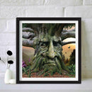 5D DIY Full Drill Square Diamond Painting Tree and Man Cross Stitch Kit
