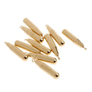 Pack of 20 Pieces Fishing Sinkers Set Brass Sinker Weights 1.8g 5g