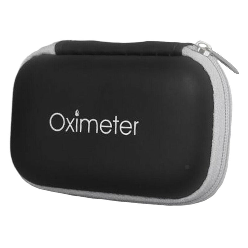 Universal Compact Travel Fingertip Pul-se Oximeter Storage Case Bag, Oximeter