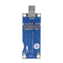 Mini PCI-E Wireless to USB with SIM Card Slot WWAN LTE Module Adapter Card