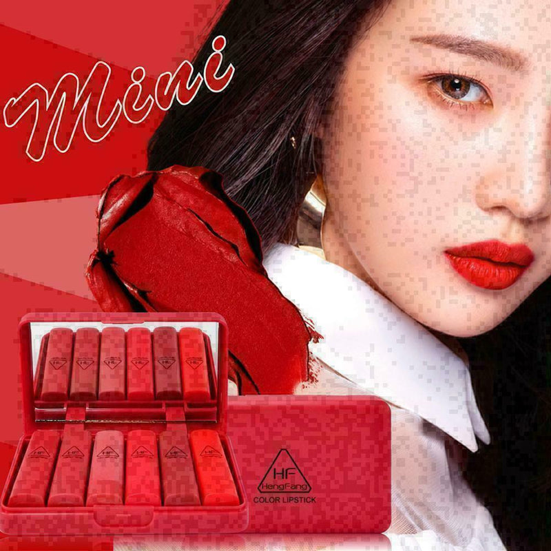 6 Pcs Long-lasting Lipstick Kissproof Makeup Nude Waterproof Moisturizing 2 K7Y1