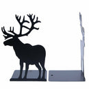Elk Non-skid Bookends Art Bookend,1 Pair (Black)