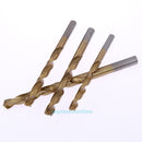 13Pcs 1.5mm-6.5mm Mini Twist Drill Bit HSS Plating Titanium Saw Set Metal Tools