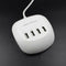 4-Port 3.4A 77W USB HUB Phone Desktop Wall Charger Fast Charging Station PMR